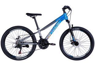 Велосипед ST 24" SPACE MARS DD FR рама-11" сине-серый 2026