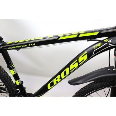 Велосипед 29" Cross Hunter, рама 20" черно-желтый