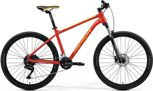 Велосипед гірський 27.5" Merida BIG.SEVEN 60 race red 2024