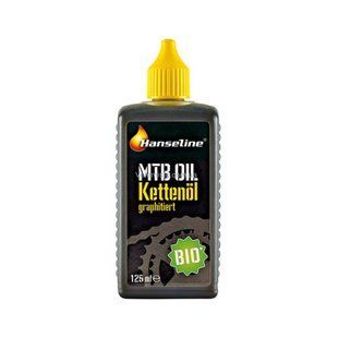 Смазка для цепи Hanseline BIO-MTB-Oil, 125мл (графитная)