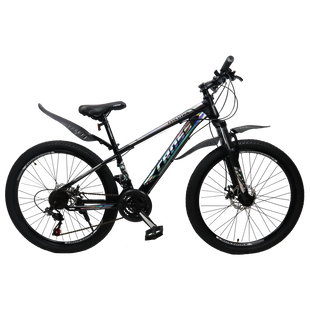Велосипед Cross Evolution 26", підлітковий, рама -13", чорний (V-2)
