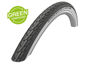 Покришка 28x1.25 700x32C (32-622) Schwalbe ROAD CRUISER K-Guard Active B/W HS484 GREEN, 50EPI