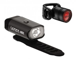 Комплект світла Lezyne Mini Drive 400 / Femto Drive Pair червоний