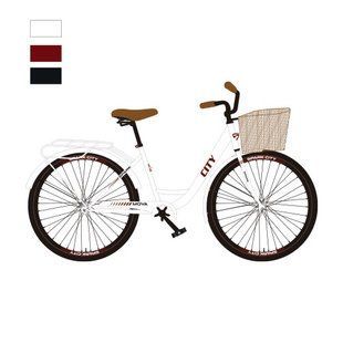 Велосипед SPARK CITY MOVA 28", сталева рама 18", білий
