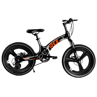 Велосипед 20 '' CORSO T-REX, магнієва рама та диски, обладнання MicroShift, 7 швидкостей, чорний (TR-77006)