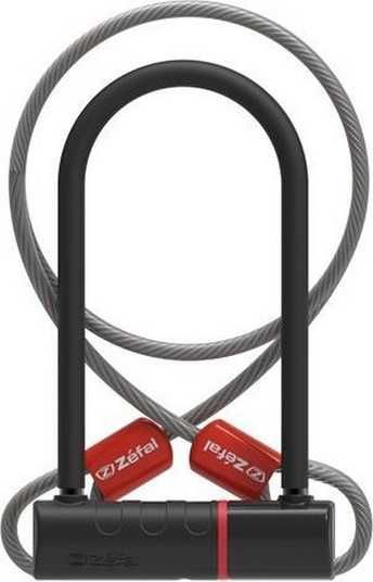 Замок Zefal K-Traz U17 Cable вело/мото, (4947B) 14мм, 3 ключа, 115