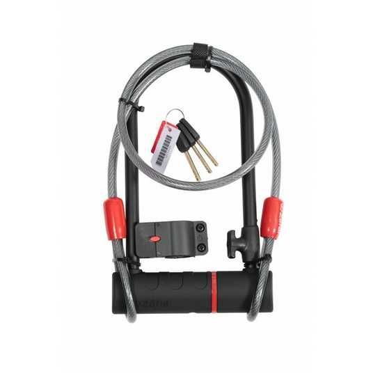 Замок Zefal K-Traz U17 Cable вело/мото, (4947B) 14мм, 3 ключа, 115