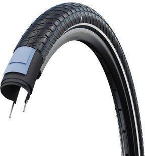 Покрышка 24x2.15 (55-507) Schwalbe MOTION BIG APPLE RaceGuard, B/B-SK+RT HS632 ADDIX GREEN 67EPI
