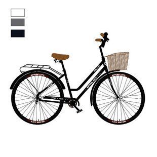 Велосипед SPARK CITY RETRO 28", сталева рама 18", чорний