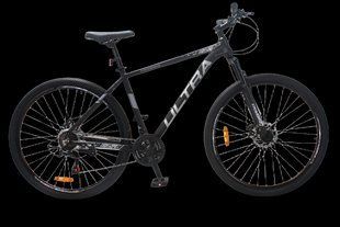 Велосипед CrossBike ULTRA 29" 19" Черный-Серебристый 2026