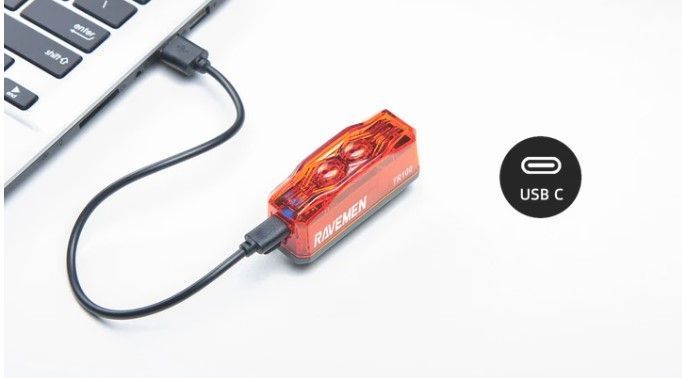Задний свет Ravemen TR100 (100 lm, 800 mAh)