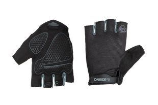 Перчатки ONRIDE Hold 30 Fire, гелевые подушечки, черный размер S