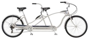 Велосипед 26" Schwinn Tango Tandem silver