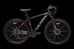 Велосипед CrossBike ULTRA 29" 19" Чорний-Червоний 2026