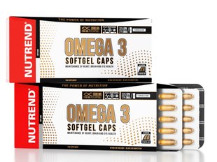 Nutrend OMEGA 3 SOFTGEL CAPS, 120 шт