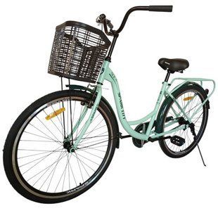Велосипед SPARK CITY SOLA 26", стальная рама - 17" светло-мятный