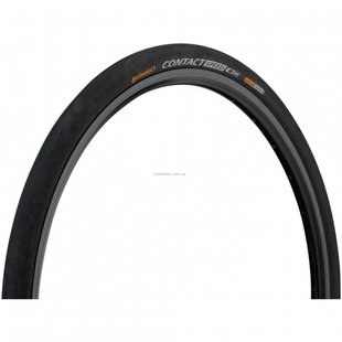 Покрышка Continental CONTACT Speed, 28", 700 x 32C, 28 x 1 1/4 x 1 3/4, 32-622, Wire, SafetySystem Breaker, Skin, черный