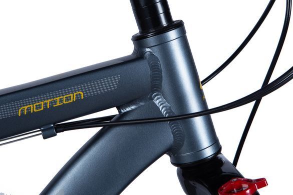 Велосипед Formula MOTION AM DD 27,5", рама 19" алюміній, темно-сріблястий 2024