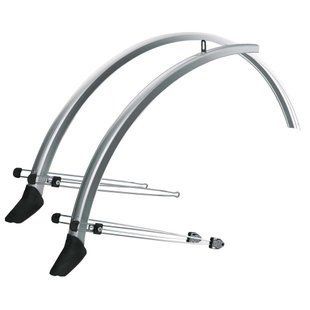 Крила SKS COMMUTER HYBRID, 45MM, 28" комплект SILVER