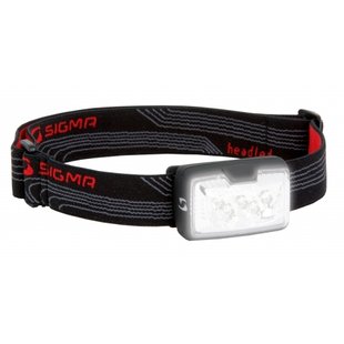 Фара Sigma Headled (17050), 5Led, 2 режими, вага = 37g + 3 * AAA, чорна