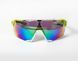 Очки Lynx Omaha Race shiny green / white with black spot - 2