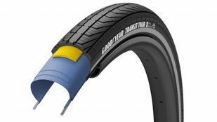 Покришка 28x2.00 / 700x50 (50-622) GoodYear TRANSIT Tour S3:Shell, Black Reflect