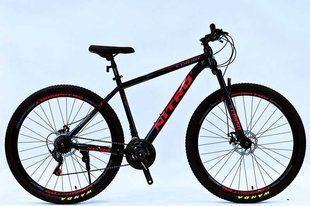 Велоcипед Corso NITRO 29", сталь NT-29106 чорний з червоним