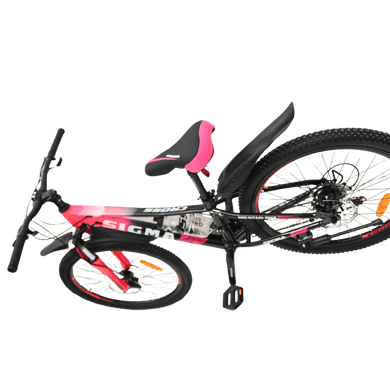 Велосипед 26" Cross Sigma, рама 13" подростковый, розовый