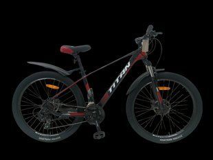 Велосипед Titan Shadow 2024 26" 15" Черный-Красный 2026