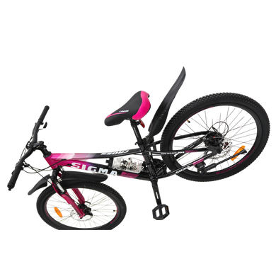 Велосипед 26" Cross Sigma, рама 13" подростковый, темно-розовый
