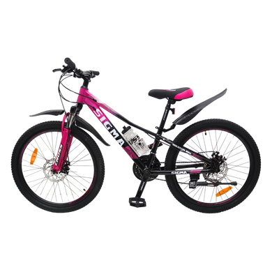 Велосипед 26" Cross Sigma, рама 13" подростковый, темно-розовый