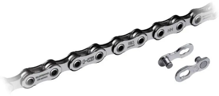 Цепь Shimano CN-M9100 XTR SIL-TEC 126 звеньев с замком (QUICK LINK), 12 скоростей