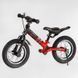 Беговел 12" Corso Skip Jack 44538 (2025) с амортизатором + звонок + крылья, черно-красный - 4